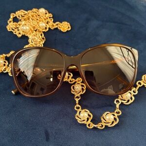 Marc Jacobs Tortoise Shell Oversized Sunglasses Brown Gradient